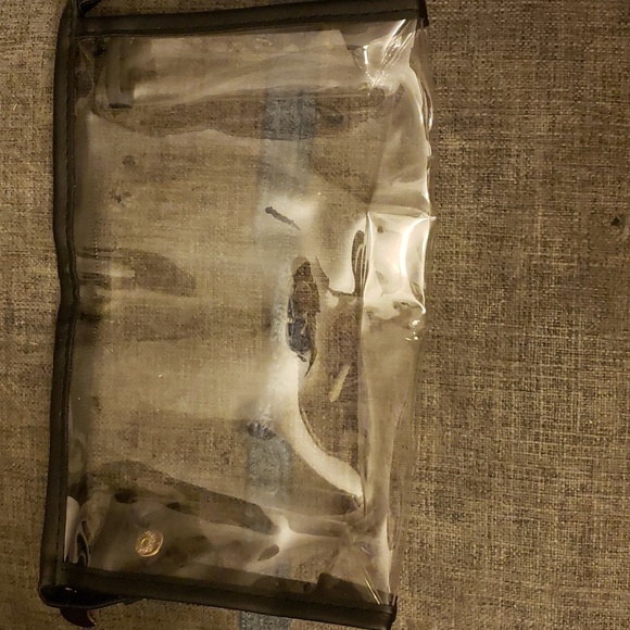 Burfocus Clear Toiletry Bag and Black Cosmetic Makeup Bag Set of 2 - Picture 4 of 8